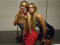 Anita Evelyn nights out