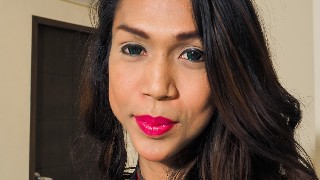 Skinny Taniya showing her long cock